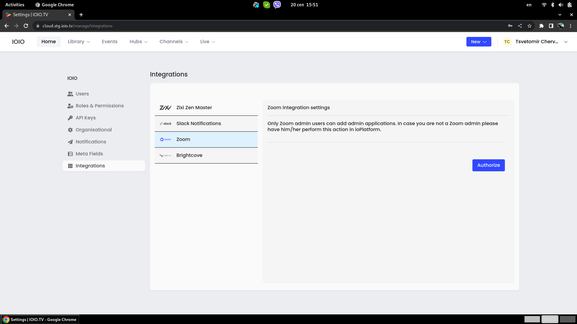 Authorize